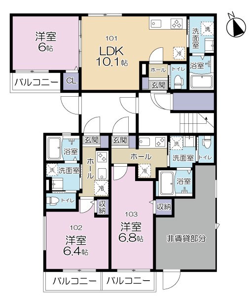 KURAE 間取り図