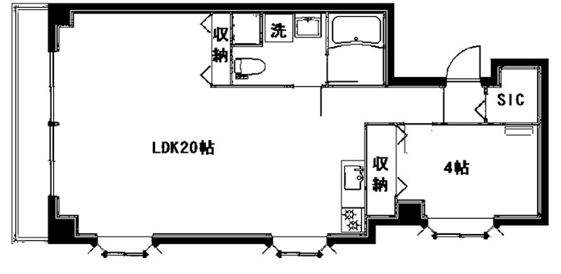 目黒ロイヤルプラザ 間取り図