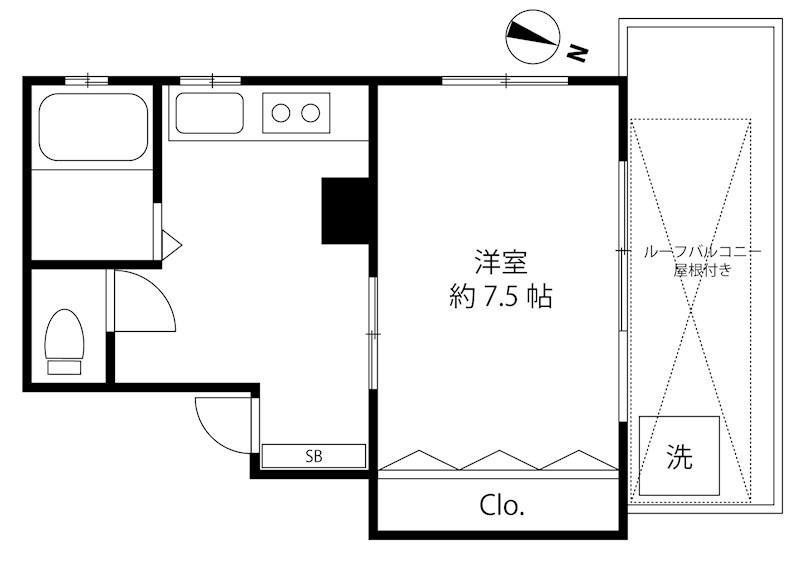 森谷ビル 間取り図