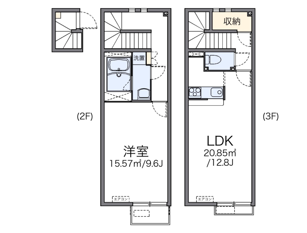 レオネクストＣｏｍｏ池袋３ 202号室 間取り