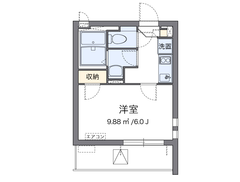 クレイノディアコート 間取り図