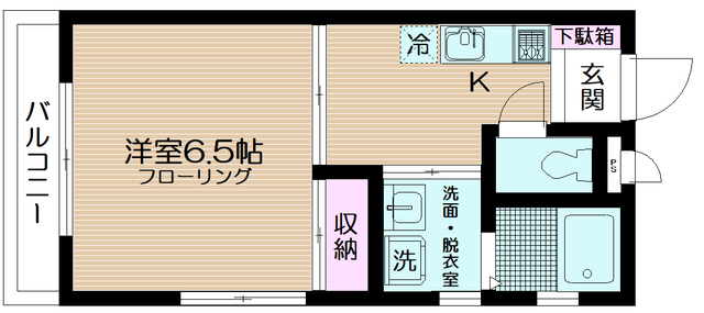 ストーン目黒 302号室 間取り