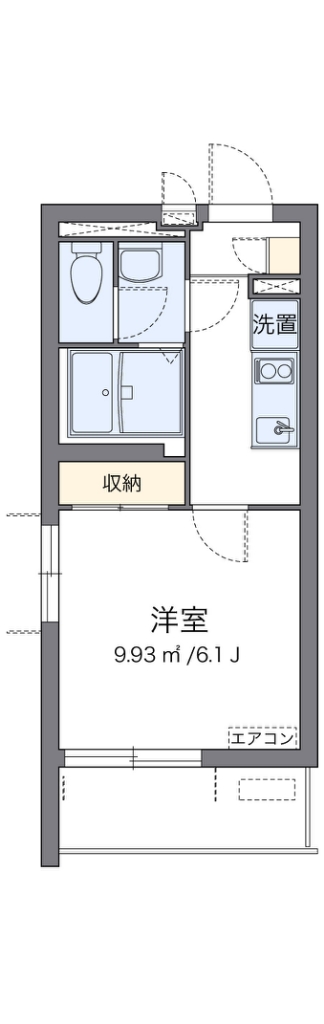 クレイノＬＡＢＯＯＮ戸越 102号室 間取り