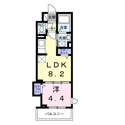 Ｈ・Ｓ駒込 403号室 間取り