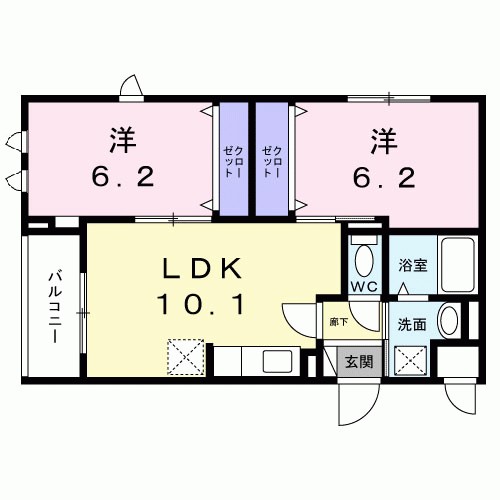 Ｈ・Ｓ駒込 305号室 間取り