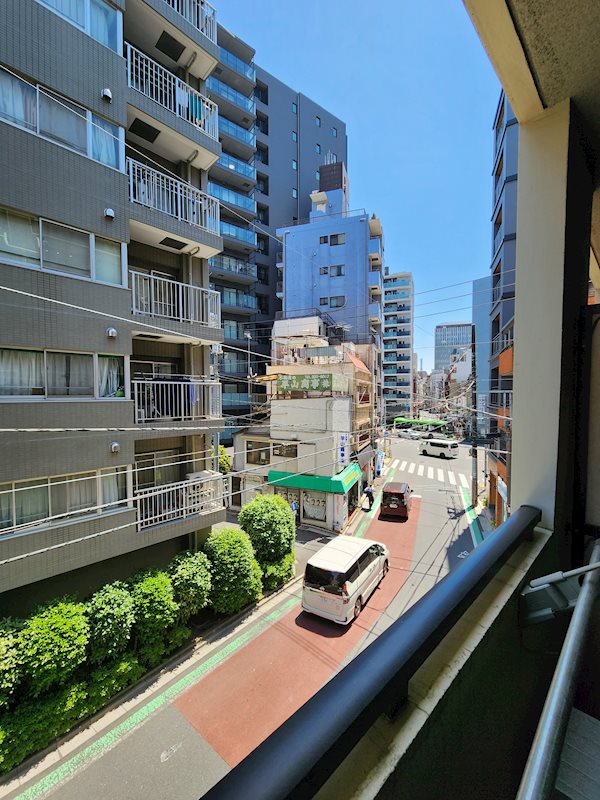 アヴァンティ早稲田 ベランダ