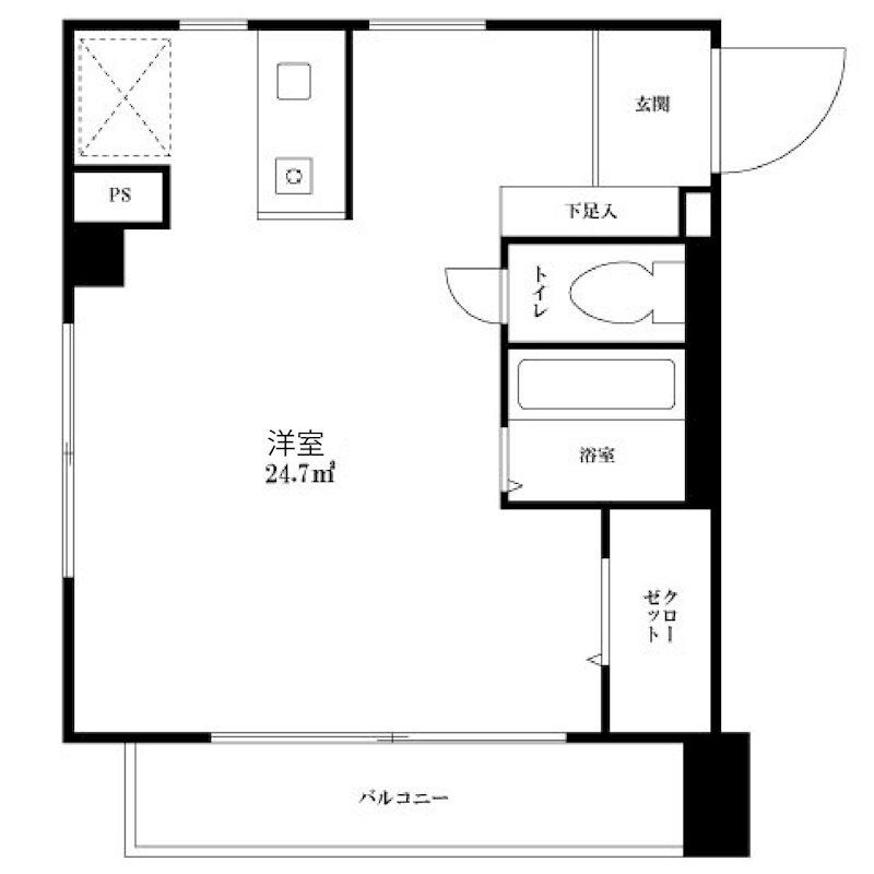 ラ・メゾン・デ・カトルフィーユ 間取り図