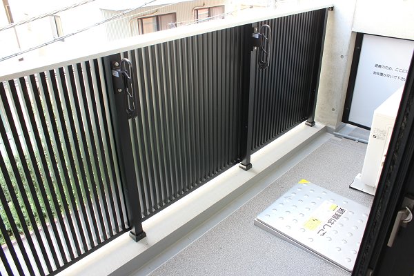 ZOOM白金高輪 ベランダ