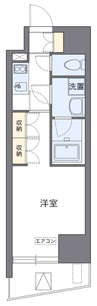 ＬＯＶＩＥ文京音羽 702号室 間取り