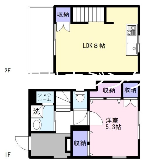 成城6丁目貸家 間取り