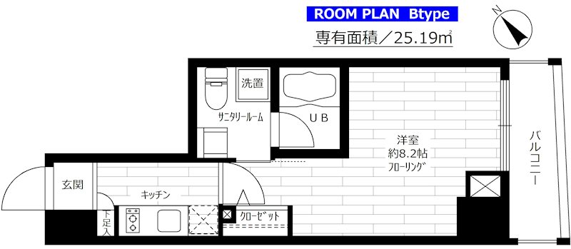 ステージファースト駒沢 間取り図
