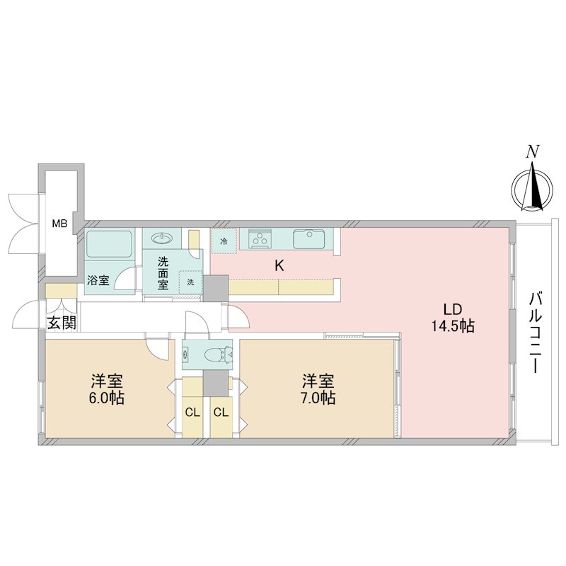 Savoir　Ebis 間取り図