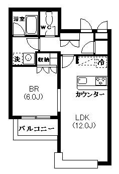 ガーデン用賀 間取り図