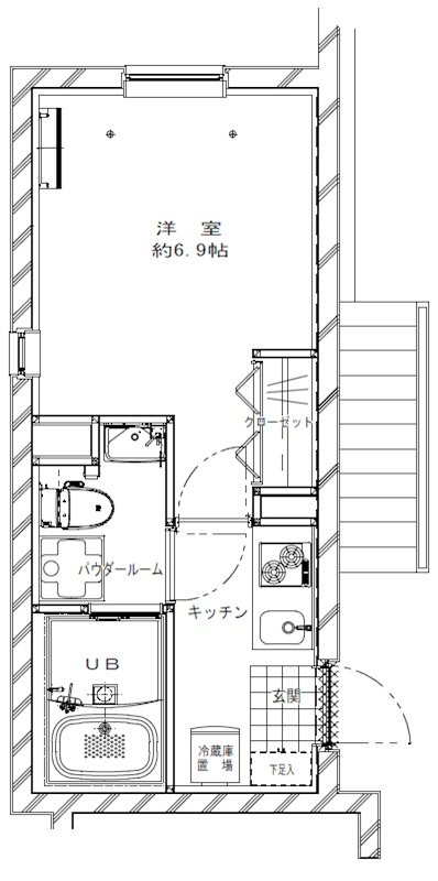 GENOVIA新高円寺 間取り図