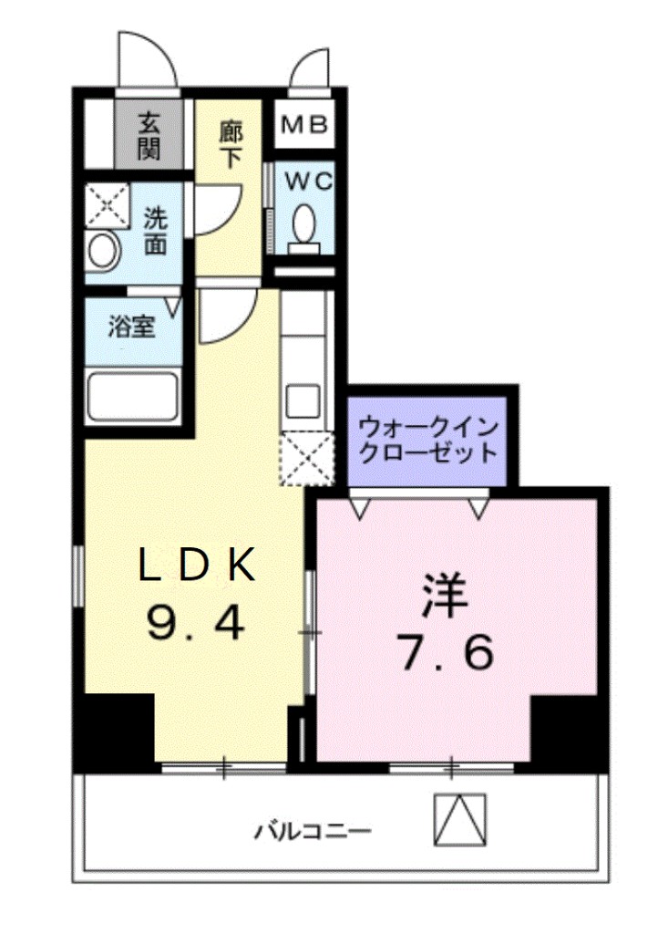 アクシオン音羽 間取り図