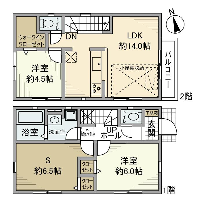 下高井戸戸建 間取り
