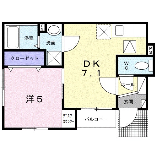 ａｚｕｌ（アスール） 間取り図