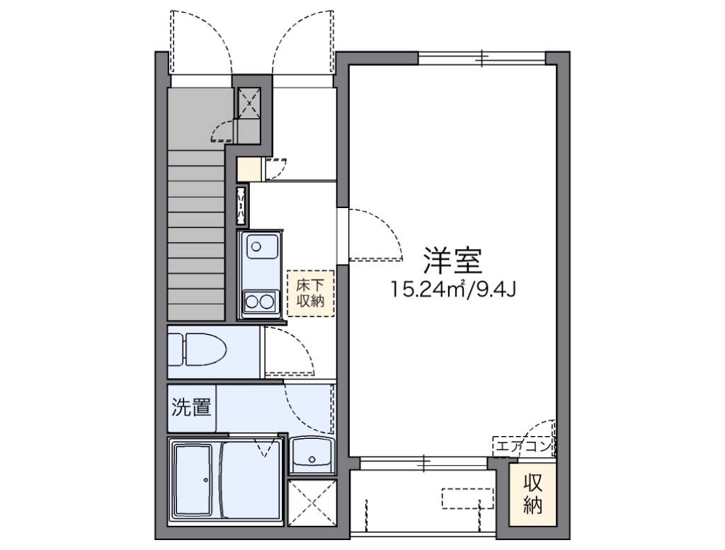 レオネクストＹｕｃｏｃｈｉｎａ 間取り図
