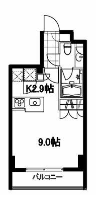 フレンシア麻布十番サウス 間取り図