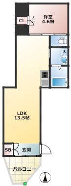 Bloemen Kakinokizaka 間取り図