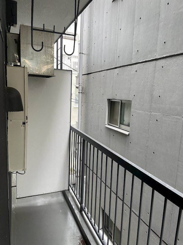 文栄マンション ベランダ