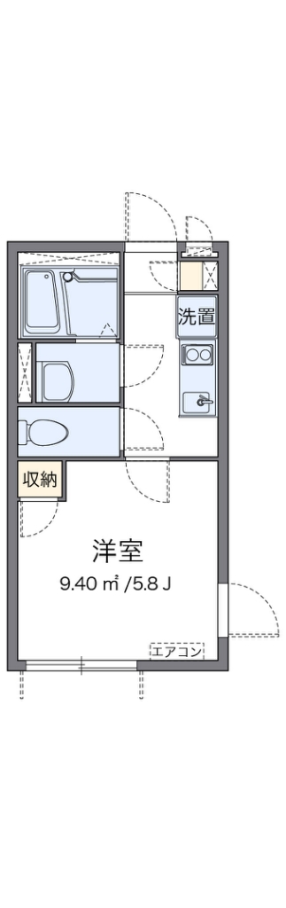クレイノルーチェ 間取り図