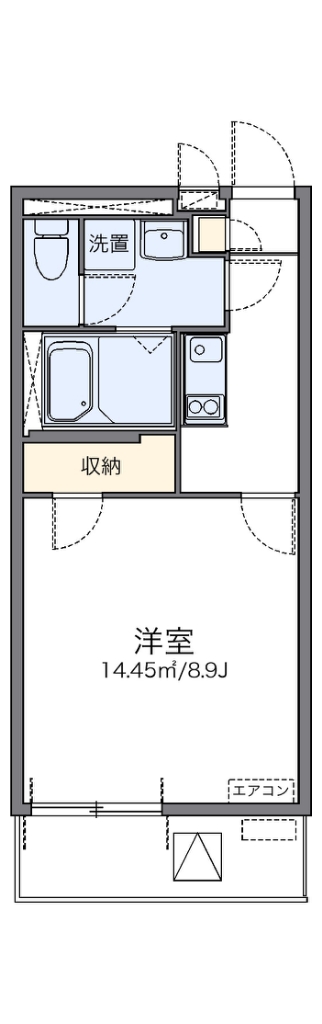 レオネクストフォレスタ 302号室 間取り