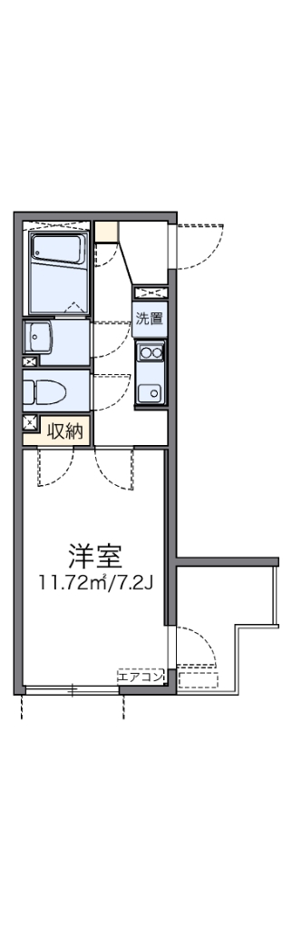 レオネクストパラシオ 301号室 間取り