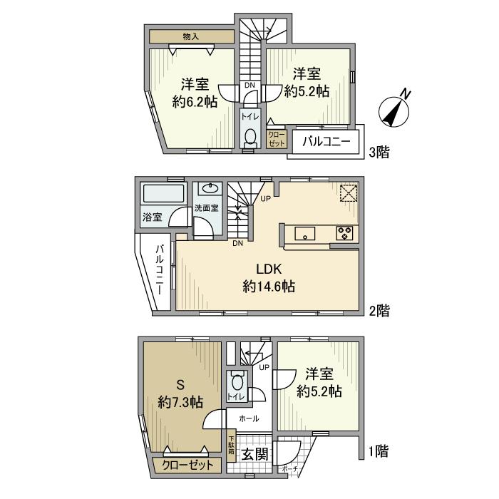 和泉戸建 間取り