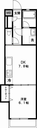 コンフォート目白 間取り図