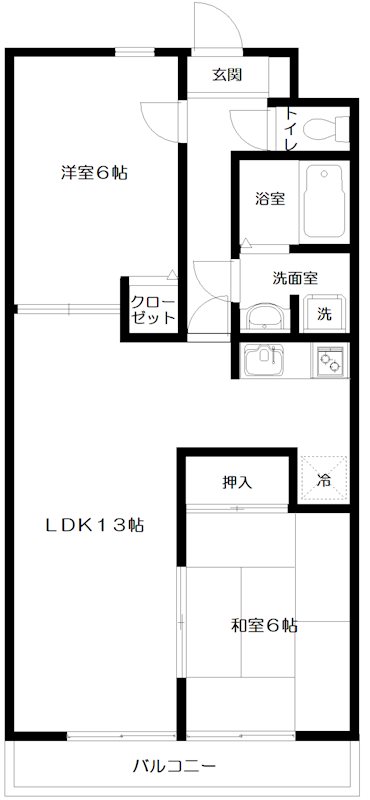 ヴィラフィオーレ 間取り図