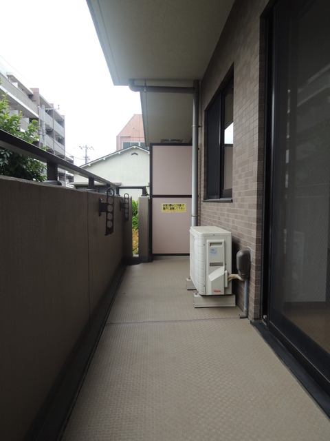 ソレイユほその ベランダ