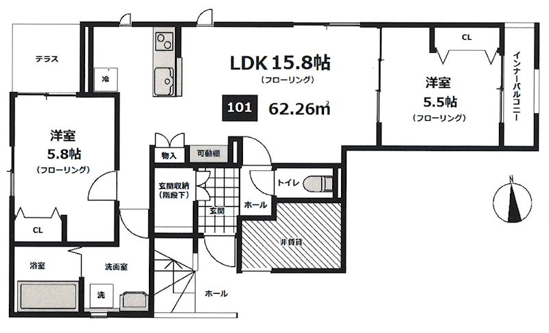 ChateauBlanc 間取り図