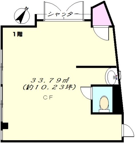 クボタビル 間取り図
