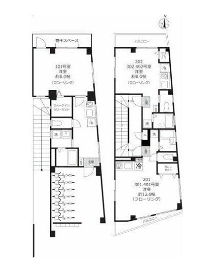 リベール弥生 間取り図