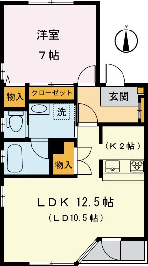 セレス代沢 間取り図