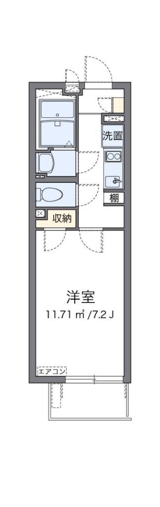クレイノトルース　Ⅴ 間取り図