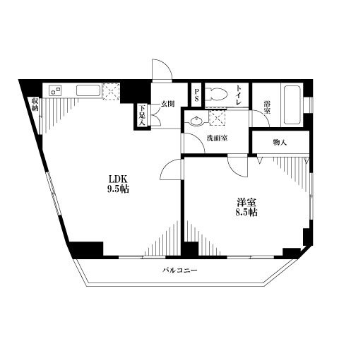 三和駒込 間取り図