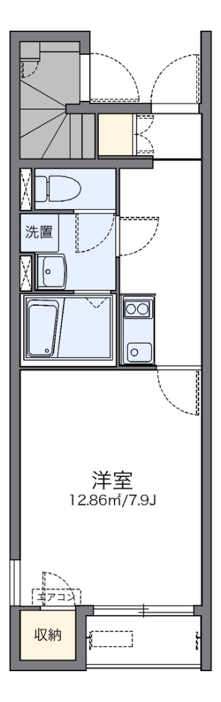 レオネクスト青栁 間取り図