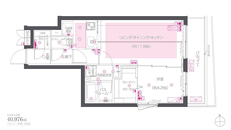ZOOM荻窪 間取り図