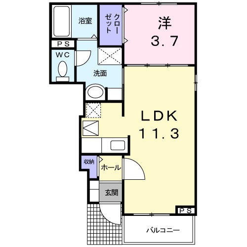 茜 間取り図