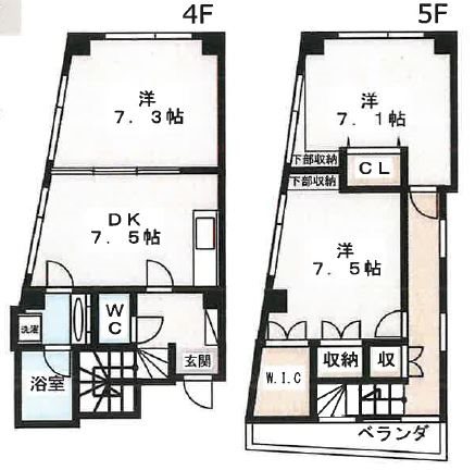 上荻寿ビル 間取り図