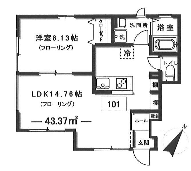 PLANE善福寺  間取り図
