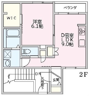 OHKHILL成田東 間取り図