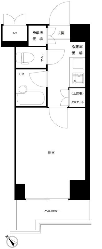 ルーブル神宮前 間取り図