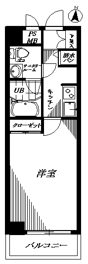 ｽﾃｰｼﾞﾌｧｰｽﾄ恵比寿二番館 間取り図