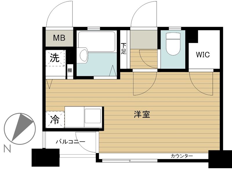 メインステージ六本木 間取り図