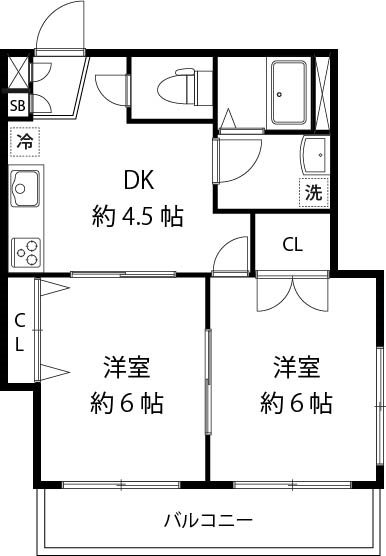 URBIS高円寺 間取り図