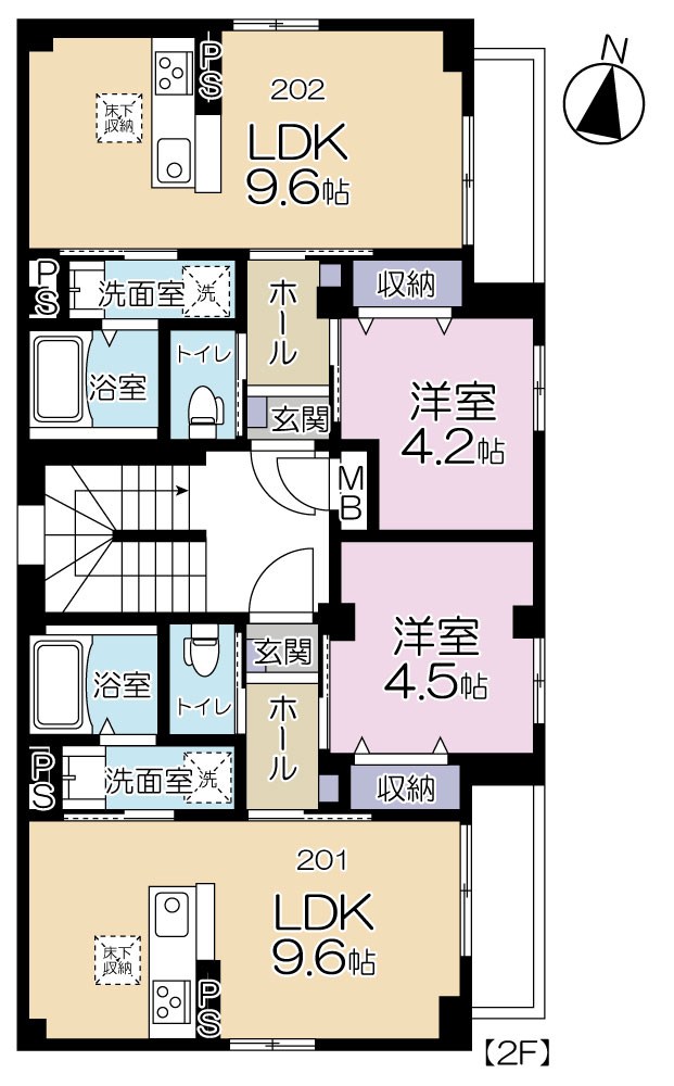 （仮称）松原1丁目マンション 間取り図