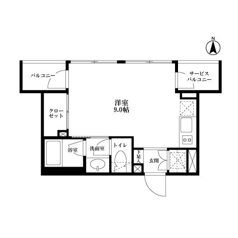 プライムコートもみじ山 間取り図